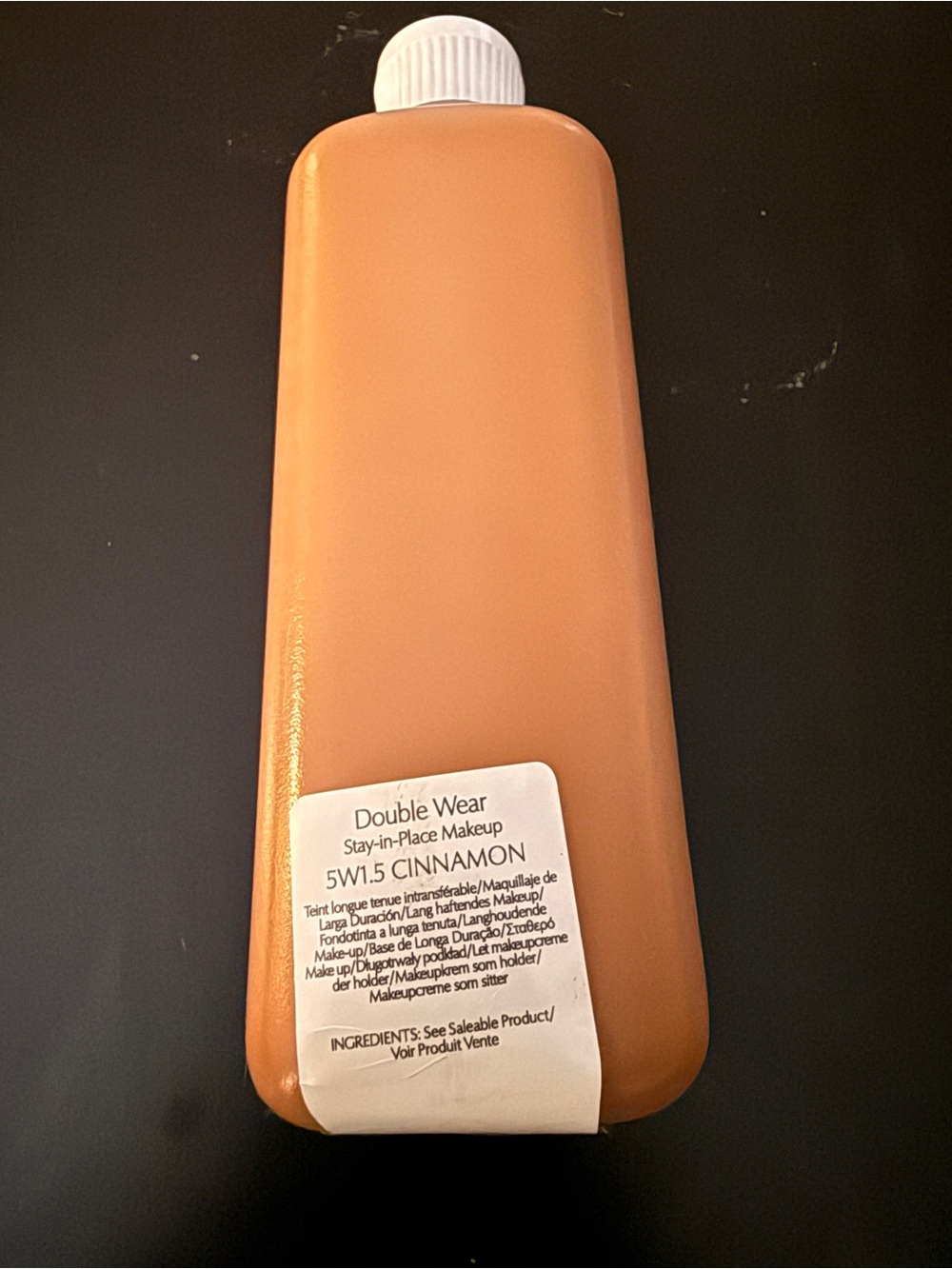 Double Wear ORIGINAL Formula 6.7oz Pro/200ml (Jumbo) 5W1.5 Cinnamon - $350 VALUE